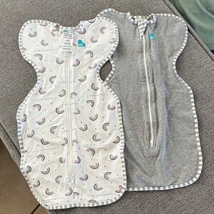 Love to Dream Rainbow and Gray Sleep Sacks